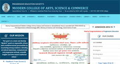 Desktop Screenshot of moderncollegegk.org