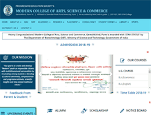 Tablet Screenshot of moderncollegegk.org